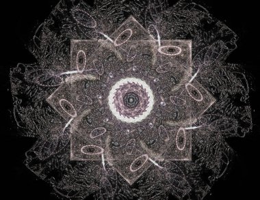 Uzay serisi geometrisini. Görsel olarak çekici zemin kavramsal Izgaralar eğrileri ve fraktal öğeleri öğesi olarak düzenleri fizik matematik teknoloji bilim ve eğitim için uygun yapılmış.