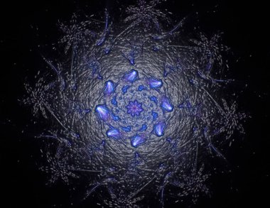 Uzay serisi geometrisini. Görsel olarak çekici zemin kavramsal Izgaralar eğrileri ve fraktal öğeleri öğesi olarak düzenleri fizik matematik teknoloji bilim ve eğitim için uygun yapılmış.