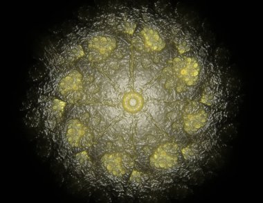 Uzay serisi geometrisini. Görsel olarak çekici zemin kavramsal Izgaralar eğrileri ve fraktal öğeleri öğesi olarak düzenleri fizik matematik teknoloji bilim ve eğitim için uygun yapılmış.