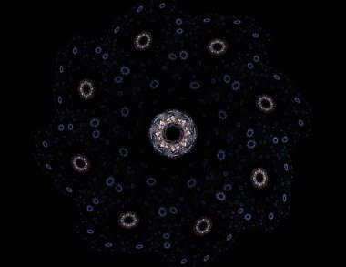 Uzay serisi geometrisini. Görsel olarak çekici zemin kavramsal Izgaralar eğrileri ve fraktal öğeleri öğesi olarak düzenleri fizik matematik teknoloji bilim ve eğitim için uygun yapılmış