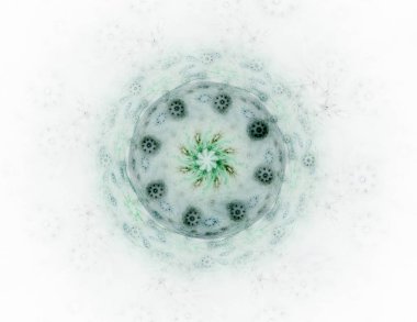 Dantelli renkli saat desen. Dijital fractal sanat tasarım. Kutsal semboller işaretler geometrisi soyut tasarım. Astroloji simya sihirli tasarımlar. Geometrik sarmal. Soyut renkli fraktal doku.