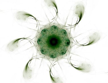 Serideki renkler, süslü boyalar. Arkaplan fraktal renk dokusundan oluşur ve hayal gücü, yaratıcılık ve tasarım projelerinde kullanılmak için uygundur