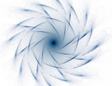 Geometrik Spiral aşağı düşüyor. Soyut renkli fraktal doku.