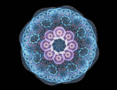 Uzay serisi geometrisini. Görsel olarak çekici zemin kavramsal Izgaralar eğrileri ve fraktal öğeleri öğesi olarak düzenleri fizik matematik teknoloji bilim ve eğitim için uygun yapılmış.
