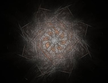 Uzay serisi geometrisini. Görsel olarak çekici zemin kavramsal Izgaralar eğrileri ve fraktal öğeleri öğesi olarak düzenleri fizik matematik teknoloji bilim ve eğitim için uygun yapılmış.