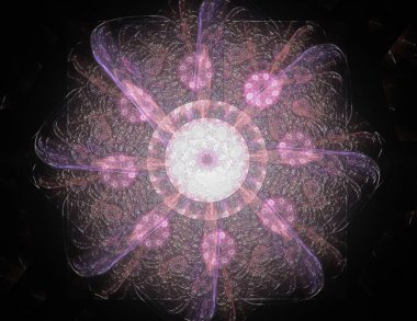 Uzay serisi geometrisini. Görsel olarak çekici zemin kavramsal Izgaralar eğrileri ve fraktal öğeleri öğesi olarak düzenleri fizik matematik teknoloji bilim ve eğitim için uygun yapılmış.