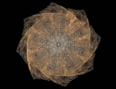 Konuyla ilgili soyut fraktal formlar grafik tasarım ve nükleer fizik bilim parçacıkların. Geometri kutsal fütüristik kuantum dijital hologram doku geliştirme dalga gerçeküstü tasarım.