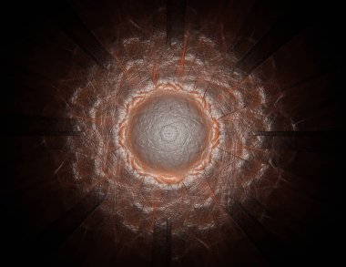 Uzay serisi geometrisini. Görsel olarak çekici zemin kavramsal Izgaralar eğrileri ve fraktal öğeleri öğesi olarak düzenleri fizik matematik teknoloji bilim ve eğitim için uygun yapılmış.