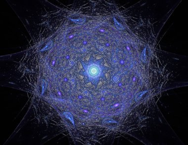 Dantelli renkli saat desen. Dijital fractal sanat tasarım. Kutsal semboller işaretler geometrisi soyut tasarım. Astroloji simya sihirli tasarımlar. Geometrik sarmal. Soyut renkli fraktal doku.