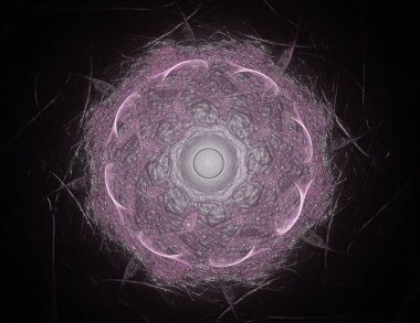 Uzay serisi geometrisini. Görsel olarak çekici zemin kavramsal Izgaralar eğrileri ve fraktal öğeleri öğesi olarak düzenleri fizik matematik teknoloji bilim ve eğitim için uygun yapılmış.