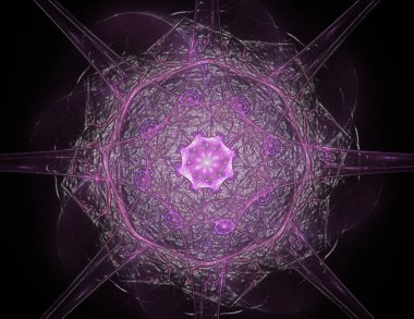 Dantelli renkli saat desen. Dijital fractal sanat tasarım. Kutsal semboller işaretler geometrisi soyut tasarım. Astroloji simya sihirli tasarımlar. Geometrik sarmal. Soyut renkli fraktal doku.