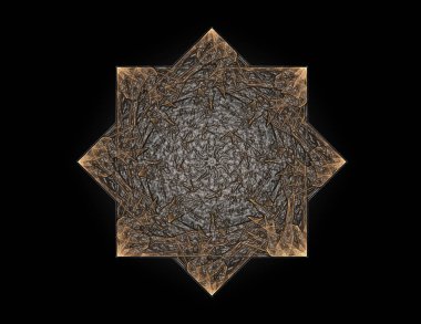 Uzay serisi geometrisini. Görsel olarak çekici zemin kavramsal Izgaralar eğrileri ve fraktal öğeleri öğesi olarak düzenleri fizik matematik teknoloji bilim ve eğitim için uygun yapılmış.