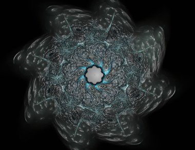 Uzay serisi geometrisini. Görsel olarak çekici zemin kavramsal Izgaralar eğrileri ve fraktal öğeleri öğesi olarak düzenleri fizik matematik teknoloji bilim ve eğitim için uygun yapılmış.