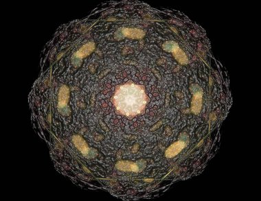 Uzay serisi geometrisini. Görsel olarak çekici zemin kavramsal Izgaralar eğrileri ve fraktal öğeleri öğesi olarak düzenleri fizik matematik teknoloji bilim ve eğitim için uygun yapılmış.