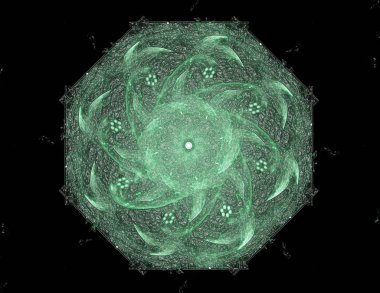 Uzay serisi geometrisini. Görsel olarak çekici zemin kavramsal Izgaralar eğrileri ve fraktal öğeleri öğesi olarak düzenleri fizik matematik teknoloji bilim ve eğitim için uygun yapılmış.