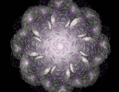 Dantelli renkli saat desen. Dijital fractal sanat tasarım. Kutsal semboller işaretler geometrisi soyut tasarım. Astroloji simya sihirli tasarımlar. Geometrik sarmal. Soyut renkli fraktal doku.