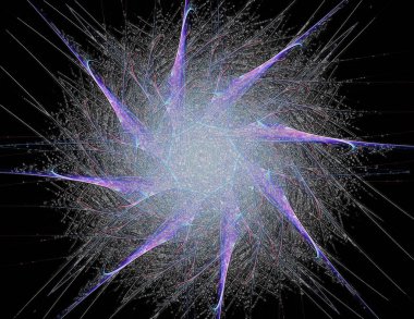 Uzay serisi geometrisini. Görsel olarak çekici zemin kavramsal Izgaralar eğrileri ve fraktal öğeleri öğesi olarak düzenleri fizik matematik teknoloji bilim ve eğitim için uygun yapılmış.