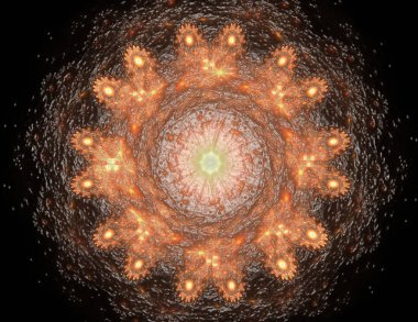 Uzay serisi geometrisini. Görsel olarak çekici zemin kavramsal Izgaralar eğrileri ve fraktal öğeleri öğesi olarak düzenleri fizik matematik teknoloji bilim ve eğitim için uygun yapılmış.