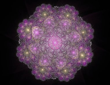 Uzay serisi geometrisini. Görsel olarak çekici zemin kavramsal Izgaralar eğrileri ve fraktal öğeleri öğesi olarak düzenleri fizik matematik teknoloji bilim ve eğitim için uygun yapılmış.