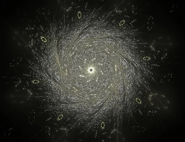 Konuyla ilgili soyut fraktal formlar grafik tasarım ve nükleer fizik bilim parçacıkların. Geometri kutsal fütüristik kuantum dijital hologram doku geliştirme dalga gerçeküstü tasarım.