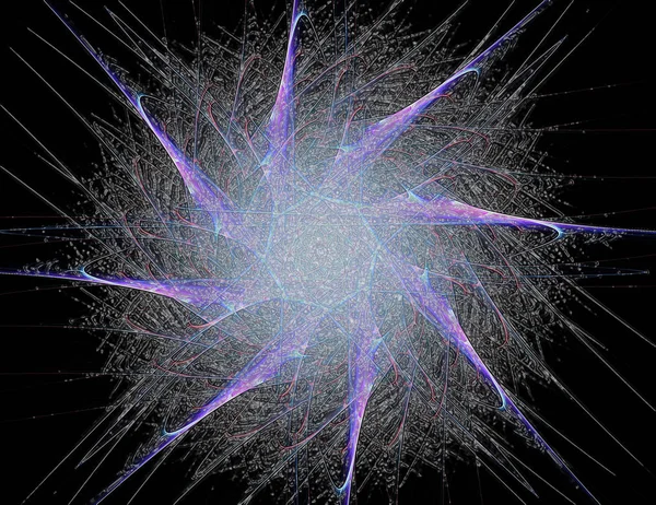 Uzay serisi geometrisini. Görsel olarak çekici zemin kavramsal Izgaralar eğrileri ve fraktal öğeleri öğesi olarak düzenleri fizik matematik teknoloji bilim ve eğitim için uygun yapılmış.
