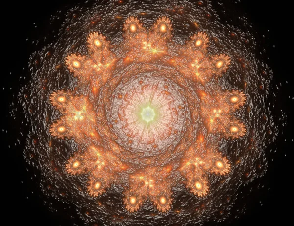 Uzay serisi geometrisini. Görsel olarak çekici zemin kavramsal Izgaralar eğrileri ve fraktal öğeleri öğesi olarak düzenleri fizik matematik teknoloji bilim ve eğitim için uygun yapılmış.