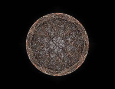 Uzay serisi geometrisini. Görsel olarak çekici zemin kavramsal Izgaralar eğrileri ve fraktal öğeleri öğesi olarak düzenleri fizik matematik teknoloji bilim ve eğitim için uygun yapılmış.