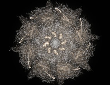 Uzay serisi geometrisini. Görsel olarak çekici zemin kavramsal Izgaralar eğrileri ve fraktal öğeleri öğesi olarak düzenleri fizik matematik teknoloji bilim ve eğitim için uygun yapılmış.