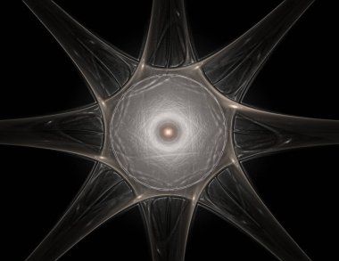 Konuyla ilgili soyut fraktal formlar grafik tasarım ve nükleer fizik bilim parçacıkların. Geometri kutsal fütüristik kuantum dijital hologram doku geliştirme dalga gerçeküstü tasarım.