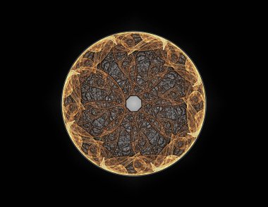 Soyut fraktal enkaz dijital sanat yaratıcı grafik tasarım için