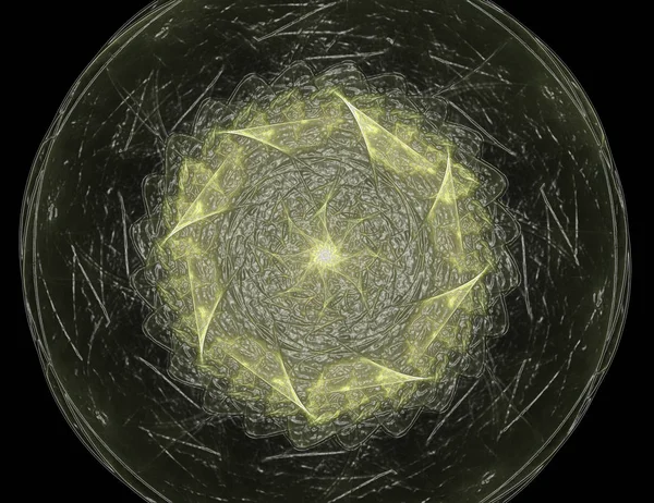 Uzay serisi geometrisini. Görsel olarak çekici zemin kavramsal Izgaralar eğrileri ve fraktal öğeleri öğesi olarak düzenleri fizik matematik teknoloji bilim ve eğitim için uygun yapılmış.