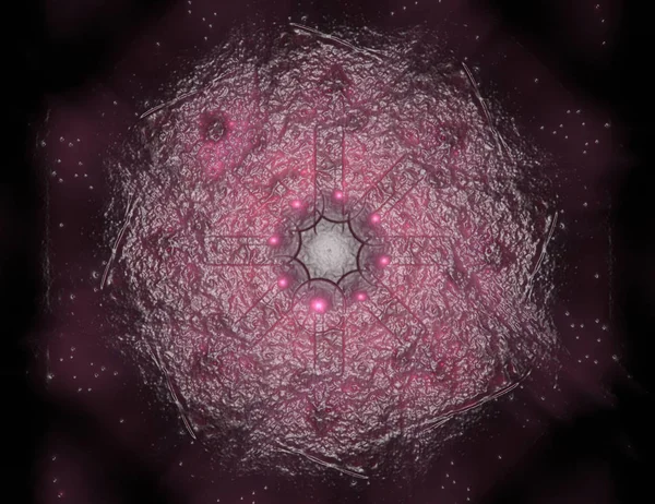 Uzay serisi geometrisini. Görsel olarak çekici zemin kavramsal Izgaralar eğrileri ve fraktal öğeleri öğesi olarak düzenleri fizik matematik teknoloji bilim ve eğitim için uygun yapılmış.