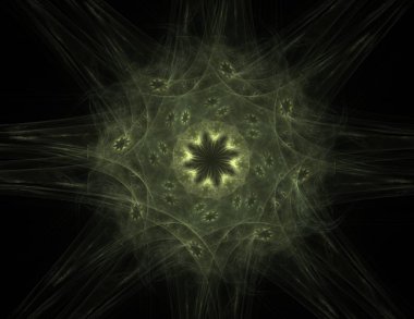 Uzay serisi geometrisini. Görsel olarak çekici zemin kavramsal Izgaralar eğrileri ve fraktal öğeleri öğesi olarak düzenleri fizik matematik teknoloji bilim ve eğitim için uygun yapılmış