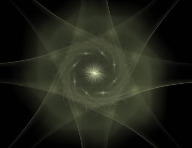 Serideki renkler, süslü boyalar. Arkaplan fraktal renk dokusundan oluşur ve hayal gücü, yaratıcılık ve tasarım projelerinde kullanılmak için uygundur