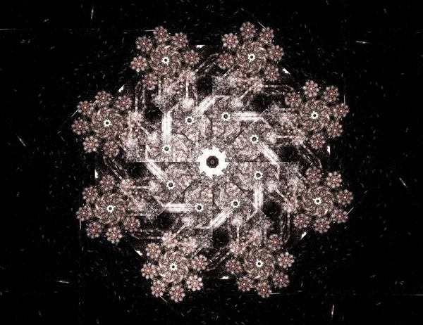 神聖なシンボルの抽象的な設計ジオメトリを署名し 占星術錬金術魔法をテーマにデザイン — ストック写真