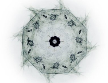 Uzay serisi geometrisini. Görsel olarak çekici zemin kavramsal Izgaralar eğrileri ve fraktal öğeleri öğesi olarak düzenleri fizik matematik teknoloji bilim ve eğitim için uygun yapılmış