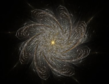 Konuyla ilgili soyut fraktal formlar grafik tasarım ve nükleer fizik bilim parçacıkların. Geometri kutsal fütüristik kuantum dijital hologram doku geliştirme dalga gerçeküstü tasarım.