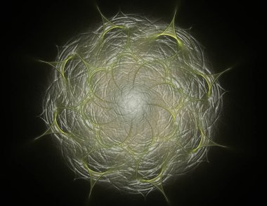 Geometrik Spiral aşağı düşüyor. Soyut renkli fraktal doku