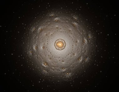 Soyut fraktal renk ve arka plan geçiş daire oval. Hareket illüstrasyon.