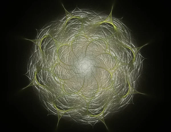 Geometrik Spiral Aşağı Düşüyor Soyut Renkli Fraktal Doku — Stok fotoğraf