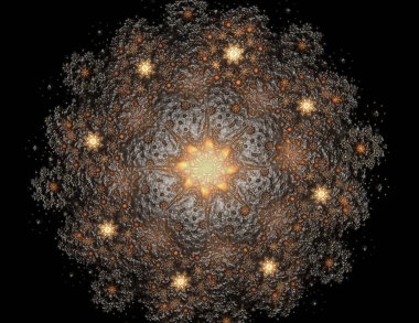 koyu arka plan beyaz bir toz bulutu soyut tasarım