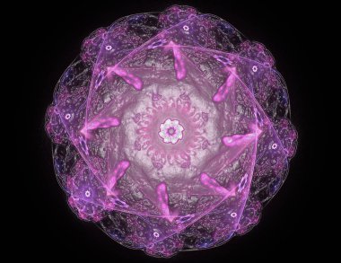 Soyut fraktal enkaz dijital sanat yaratıcı grafik tasarım için