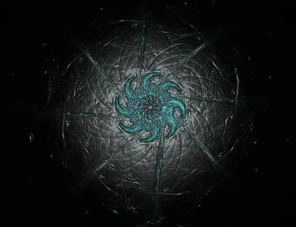 Konuyla ilgili soyut fraktal formlar grafik tasarım ve nükleer fizik bilim parçacıkların. Geometri kutsal fütüristik kuantum dijital hologram doku geliştirme dalga gerçeküstü tasarım.