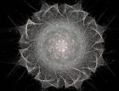 Uzay serisi geometrisini. Görsel olarak çekici zemin kavramsal Izgaralar eğrileri ve fraktal öğeleri öğesi olarak düzenleri fizik matematik teknoloji bilim ve eğitim için uygun yapılmış.