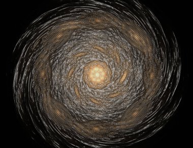 Soyut fraktal renk ve arka plan geçiş daire oval. Hareket illüstrasyon.