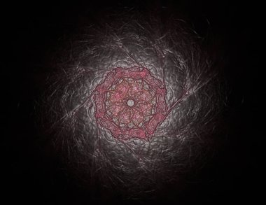 Uzay serisi geometrisini. Görsel olarak çekici zemin kavramsal Izgaralar eğrileri ve fraktal öğeleri öğesi olarak düzenleri fizik matematik teknoloji bilim ve eğitim için uygun yapılmış.