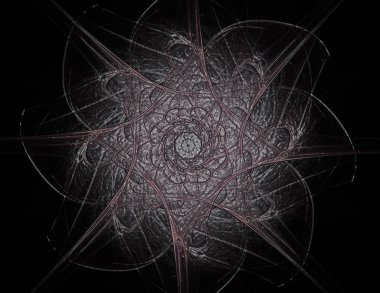 Geometrik Spiral aşağı düşüyor. Soyut renkli fraktal doku