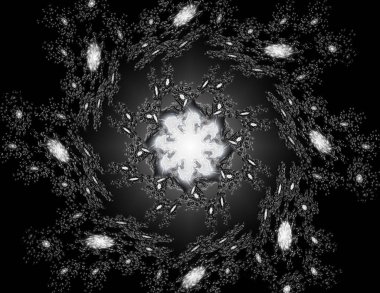 Soyut fraktal renk ve arka plan geçiş daire oval. Hareket illüstrasyon.