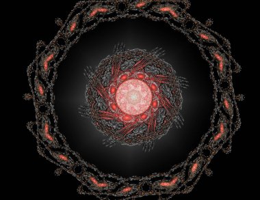 Soyut objektif parlama yer ya da zaman seyahat kavramı geçmiş