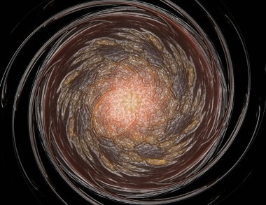 Dantelli renkli saat desen. Dijital fractal sanat tasarım. Kutsal semboller işaretler geometrisi soyut tasarım. Astroloji simya sihirli tasarımlar. Geometrik sarmal. Soyut renkli fraktal doku.